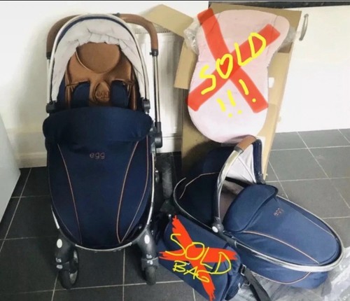 Egg stoller and - egg, carrycot