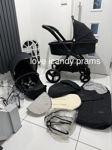 Egg just black stroller - 2, 🖤stroller