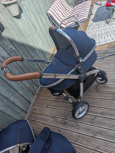 Egg navy single - single, pushchair